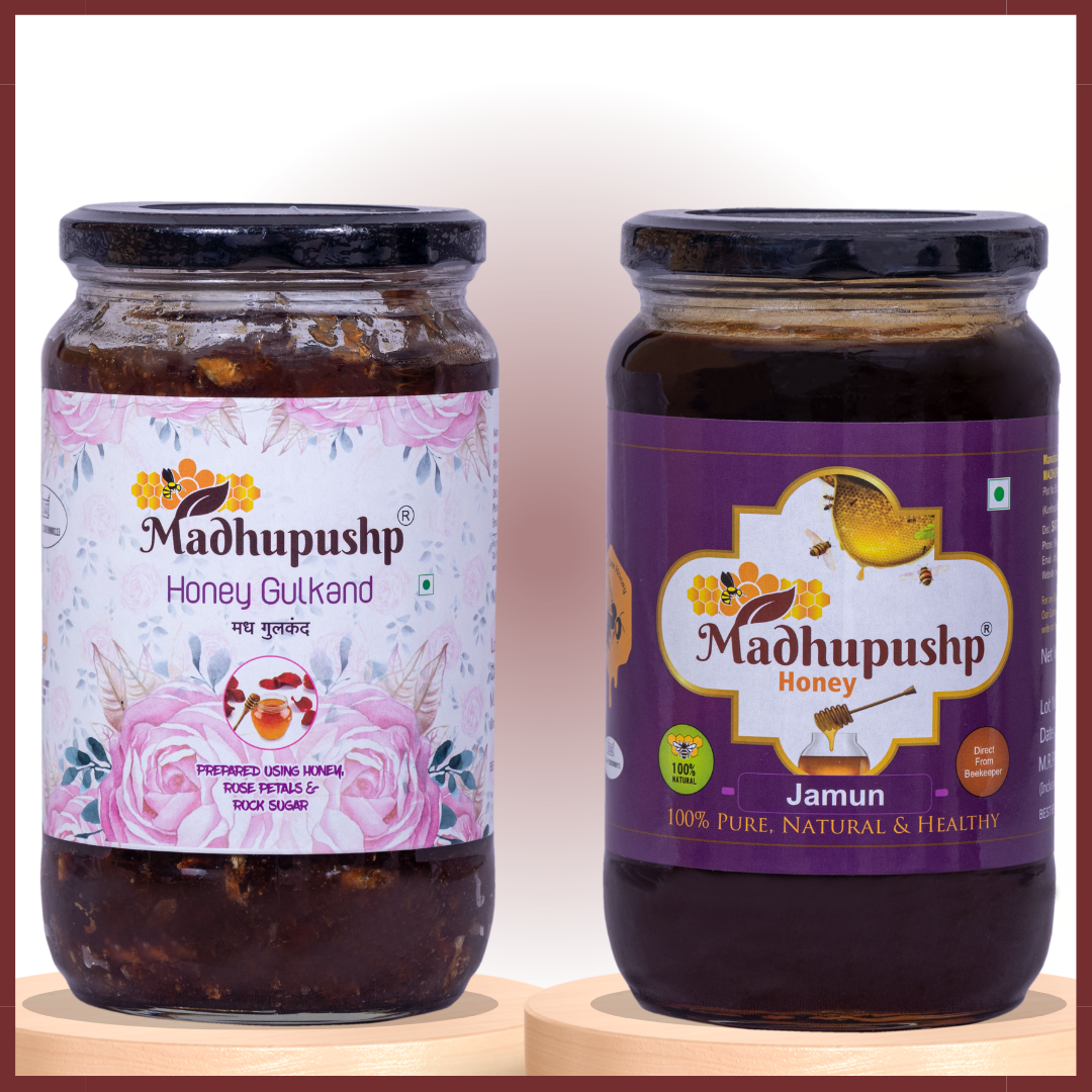 Honey Gulkand & Jamun Honey
