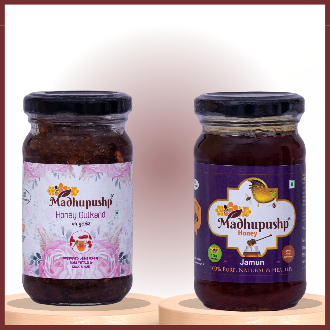 Honey Gulkand & Jamun Honey
