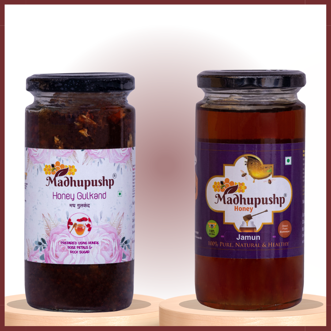 Honey Gulkand & Jamun Honey