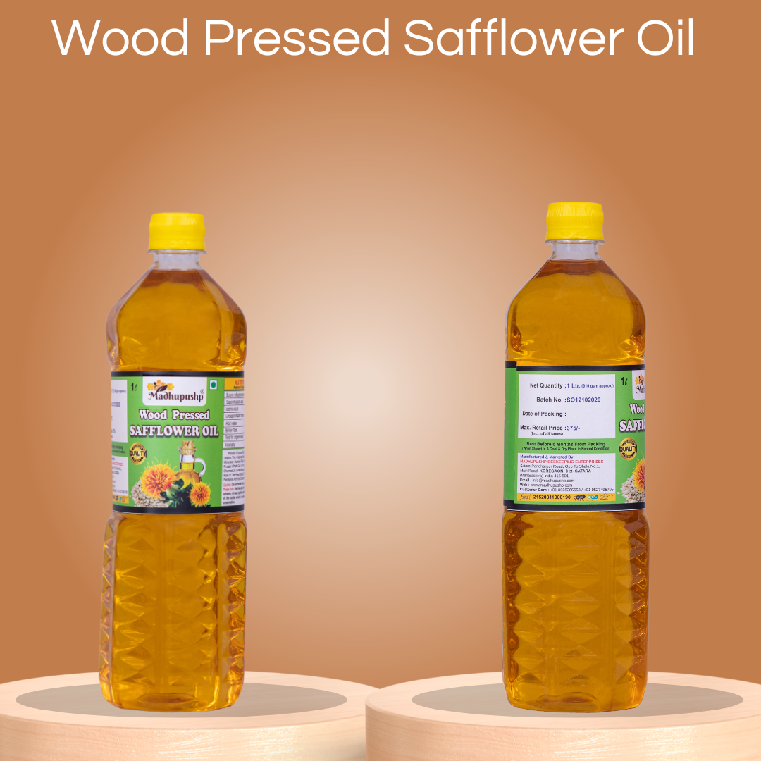 Wood Pressed Safflower Oil